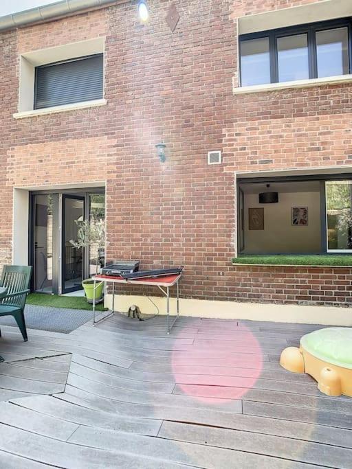 Grande Maison Cosy Terrasse Parking Gare 8 Pers Amiens Kültér fotó